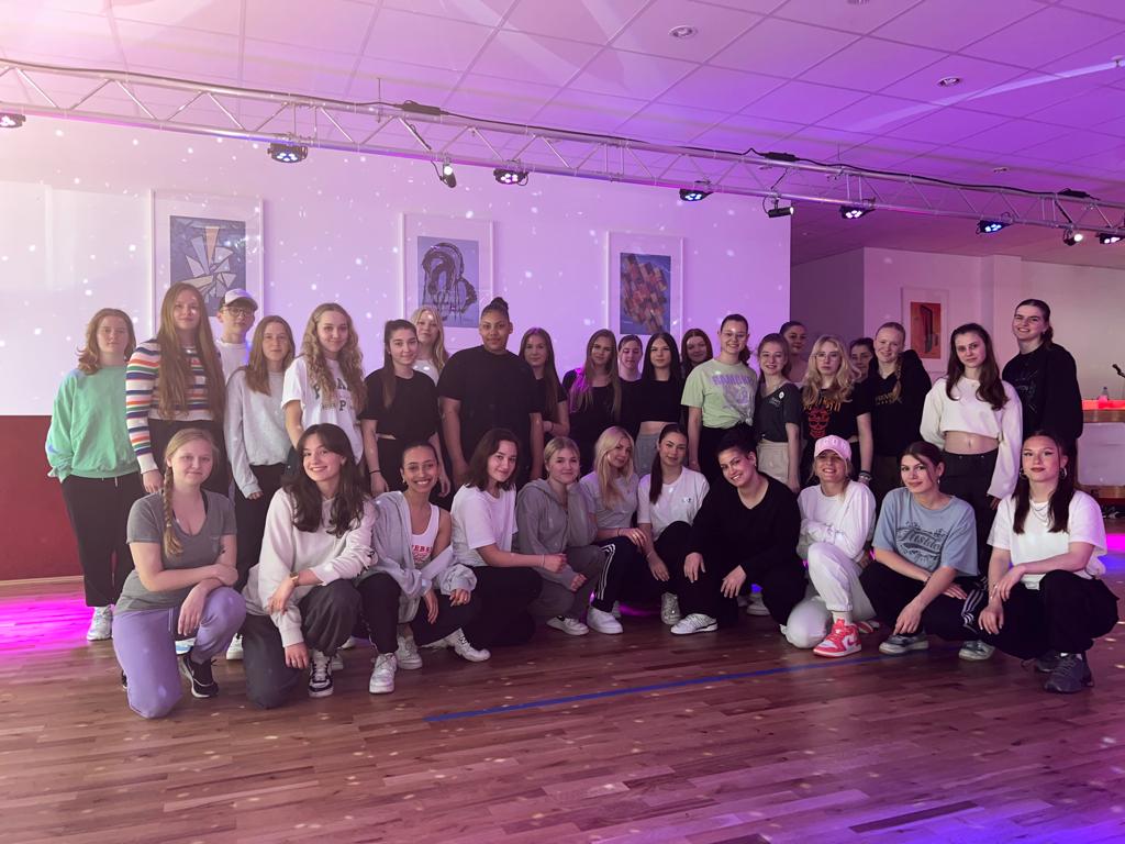 Hip-Hop Tanzgruppe der Tanzschule Bodscheller